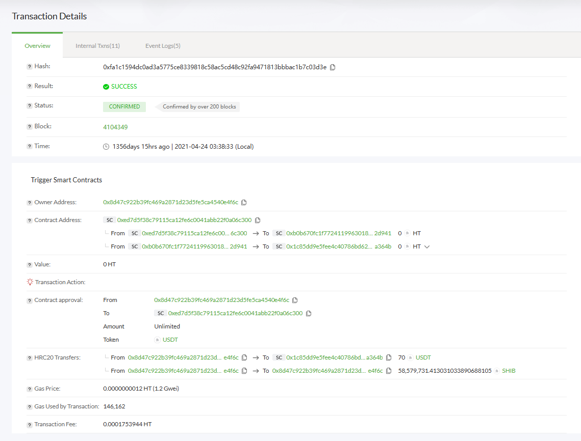 Buying SHIB for on-chain liquidity mining